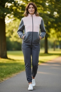 Trening bumbac cu maneca lunga pentru dama COD TRENING-526