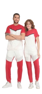 Trening cuplu cu maneca scurta si pantaloni lungi COD TRENING-660