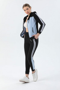 Trening dama cu maneca lunga si pantaloni lungi cod 49205 - Img 1