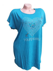Tricou dama calitativ cu maneca scurta cod x0276