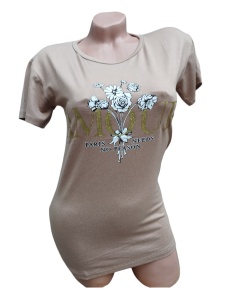 Tricou dama calitativ din bumbac model nou cod x2863