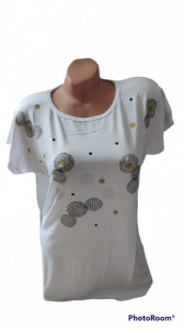 Tricou damă cu maneca scurta cod 49005 - Img 4