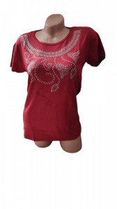 Tricou dama cu maneca scurta cod a1129 - Img 2