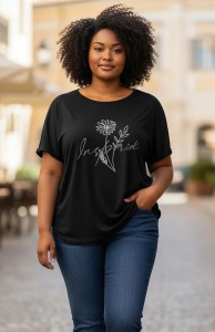 Tricou dama cu maneca scurta, marimi pana la 10xl