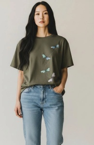 Tricou dama cu maneca scurta, marimi pana la 10xl
