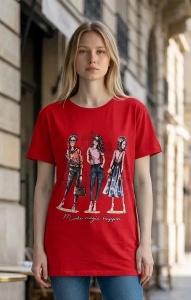Tricou dama cu maneca scurta, marimi pana la 2xl