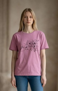 Tricou dama cu maneca scurta, marimi pana la 2xl