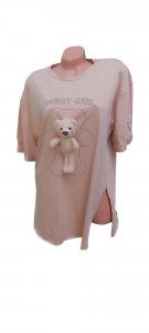 tricou scurt stil tunica model nou cod L18813