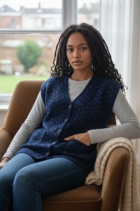 Vesta tricot de dama COD VESTA-027