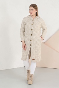 Cardigan tricotat, gros cu maneca lunga COD CARDIGAN-007