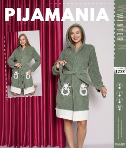 Halat cocolino gros si calduros pentru dama model nou cod x20346