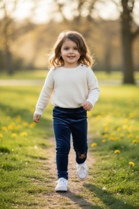 Pantaloni din catifea pentru fetite COD PANTALON-114