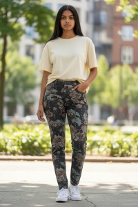 Pantaloni grosi colorati de dama COD PANTALON-124