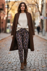 Pantaloni grosi, colorati de dama COD PANTALON-386