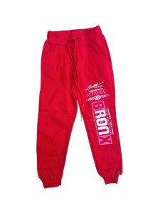 Pantaloni lungi de trening din bumbac pentru copii cod x10061
