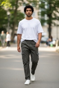 Pantaloni lungi din in pentru barbati COD PANTALON-174