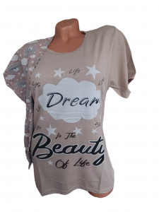 pijama dama cu maneca scurta cod p643