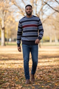 Pulover gros din tricot pentru barbati COD PULOVER-296