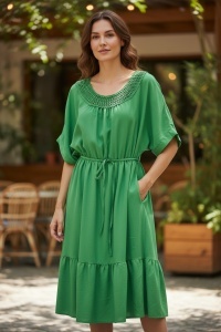 Rochie dama fabricatie Italia, croiala moderna, usoara si eleganta