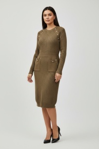 Rochie groasa tricot de dama COD ROCHIE-180