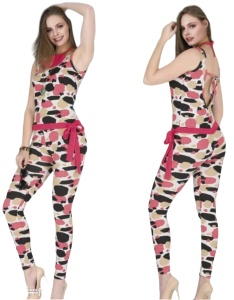 Salopeta dama calitativa cu pantaloni lungi cod x1703