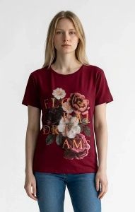 Tricou dama cu maneca scurta, marimi pana la 2xl