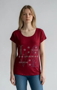 Tricou dama cu maneca scurta, marimi pana la 2xl