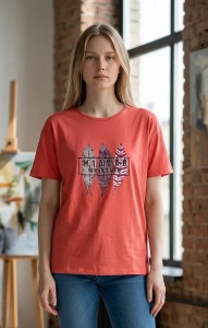 Tricou dama cu maneca scurta, marimi pana la 2xl