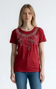 Tricou dama cu maneca scurta, marimi pana la 2xl