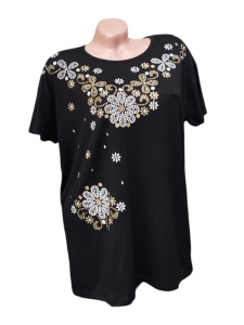 Tricou dama din bumbac calitativ model nou cod x1266