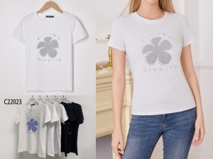Tricou dama din bumbac calitativ model superb cod x5576