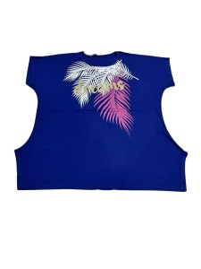 Tricou dama din bumbac marimi mari cod x5974