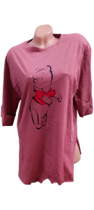 tricou scurt stil tunica model nou cod L18821