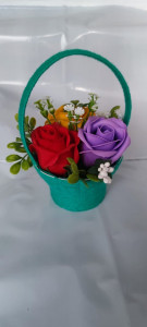 Aranjamente florale din săpun cod k47 - Img 4