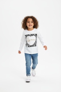 Bluza colorata de copii cu maneca lunga COD BLUZA-171