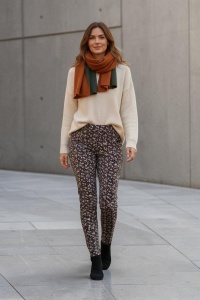 Pantaloni grosi, colorati de dama COD PANTALON-393