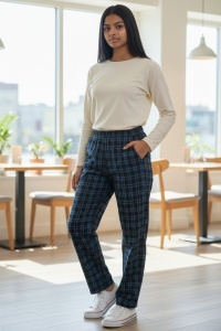 Pantaloni lungi casual de dama COD PANTALON-111