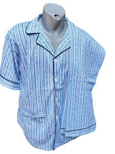 Pijama barbati cu maneca scurta si pantaloni lungi cod x5627