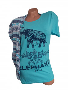 Pijama dama cu maneca scurta cod T1235
