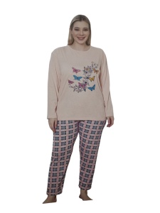 Pijama dama din bumbac calitativ cod x3963