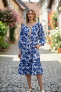 Rochie dama fabricatie Italia, croiala moderna, usoara si eleganta
