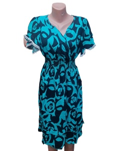Rochie de vara cu diferite imprimeuri model nou cod x5655