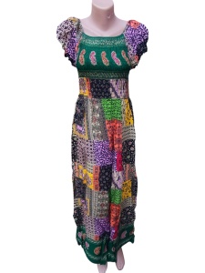 Rochie de vara cu diferite imprimeuri model nou cod x5735