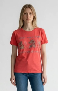 Tricou dama cu maneca scurta, marimi pana la 2xl