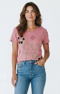 Tricou dama cu maneca scurta, marimi pana la 2xl