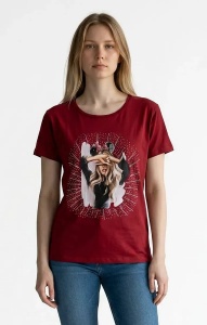 Tricou dama cu maneca scurta, marimi pana la 2xl
