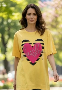 Tricou dama cu maneca scurta, marimi pana la 5xl