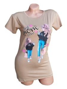 Tricou dama din bumbac calitativ model nou cod x1226