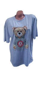 tricou scurt stil tunica model nou cod L18827