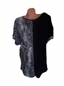 bluza dama eleganta cu maneca scurta model nou cod L19075